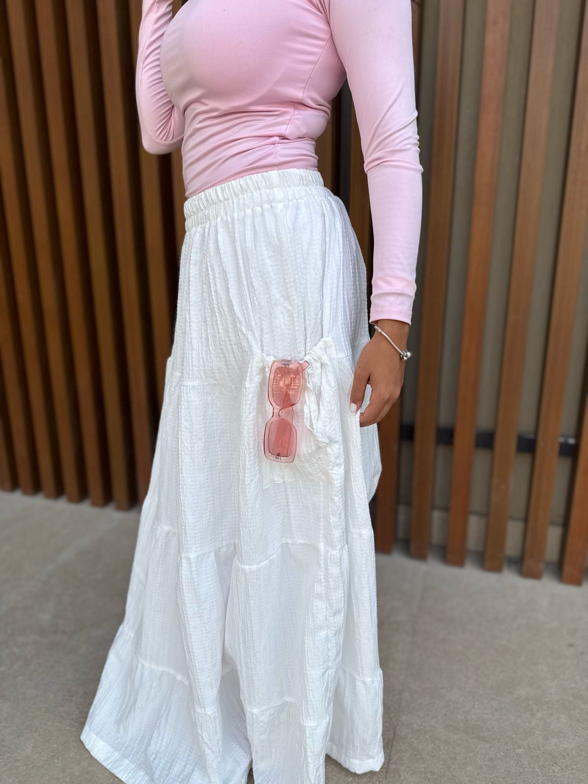 Summer Skirt In white