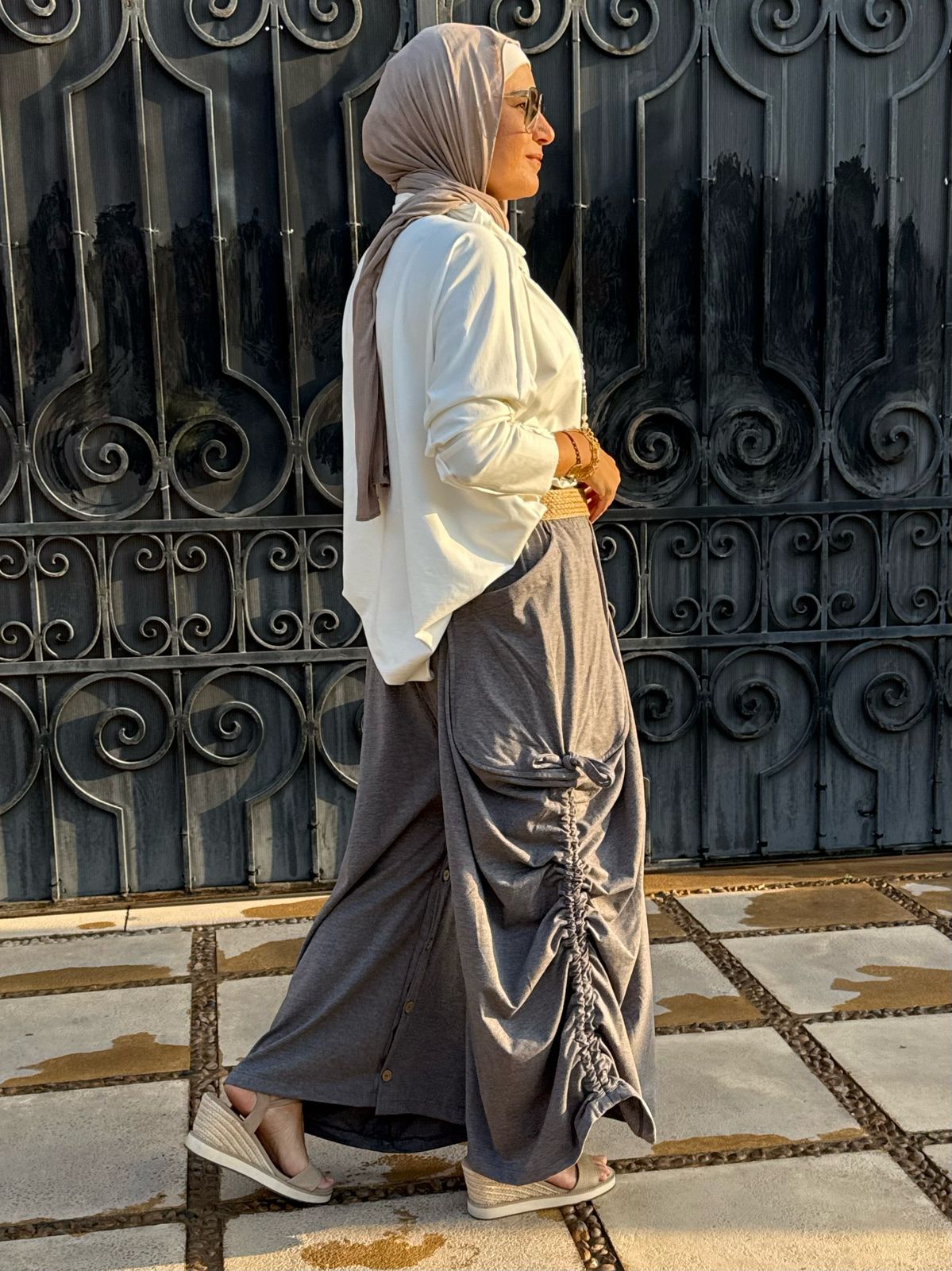 Boho Pants In Grey