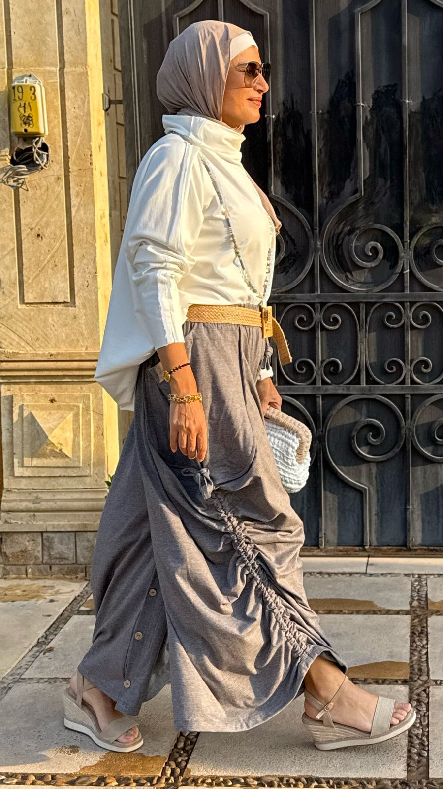 Boho Pants In Grey