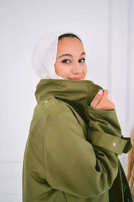 2 pocket jacket in olive