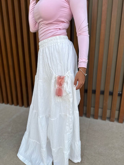 Summer Skirt In white