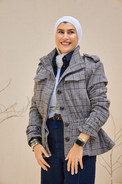 Carrots Strass Wool Jacket With Belt