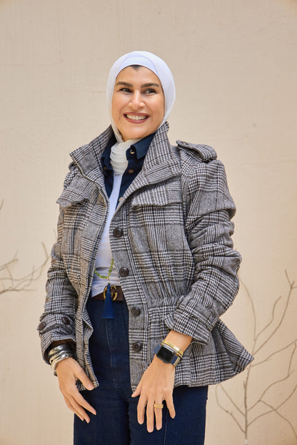 Carrots Strass Wool Jacket With Belt