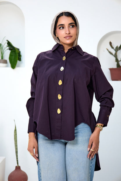 Golden Button Shirt