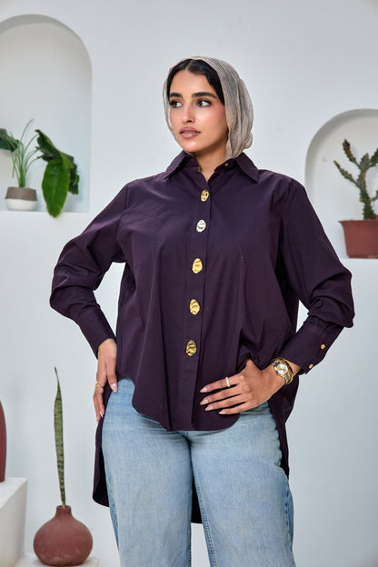 Golden Button Shirt