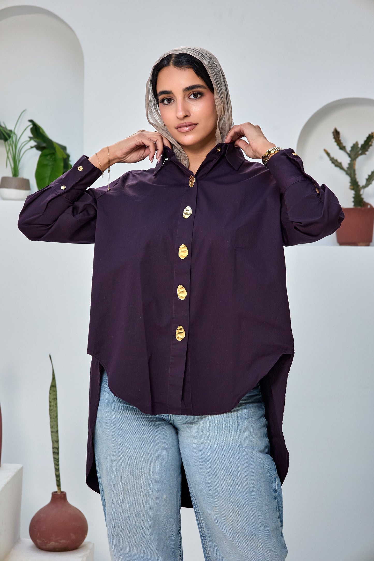 Golden Button Shirt