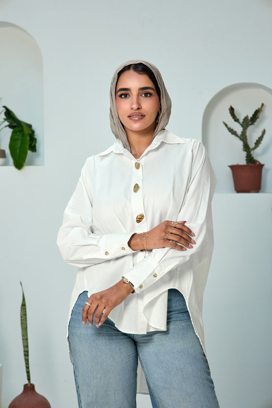 Golden Button Shirt