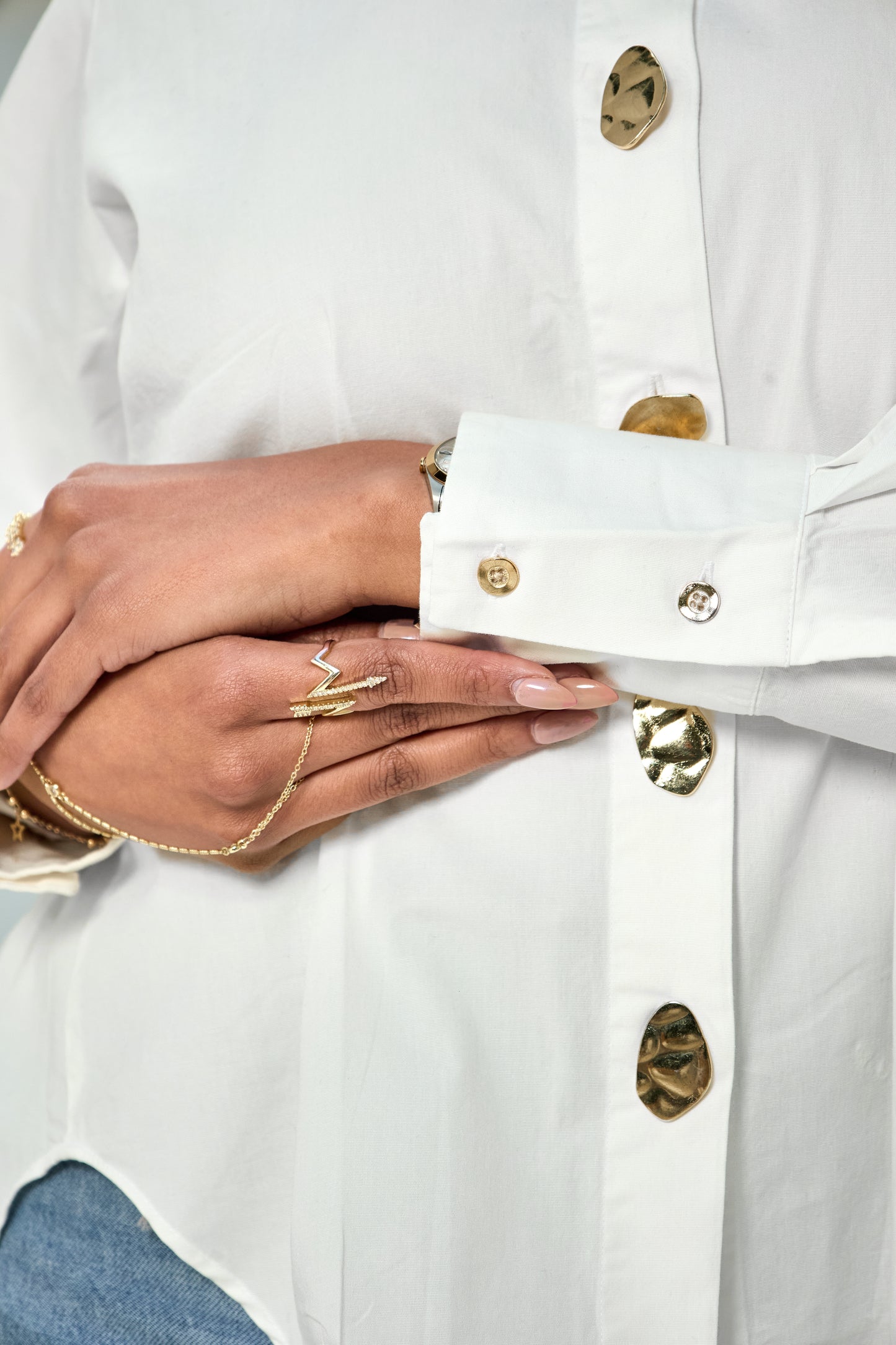 Golden Button Shirt