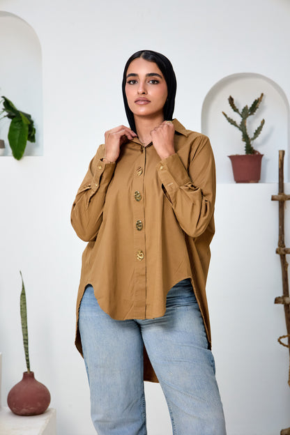 Golden Button Shirt