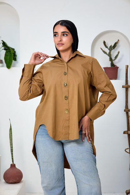 Golden Button Shirt