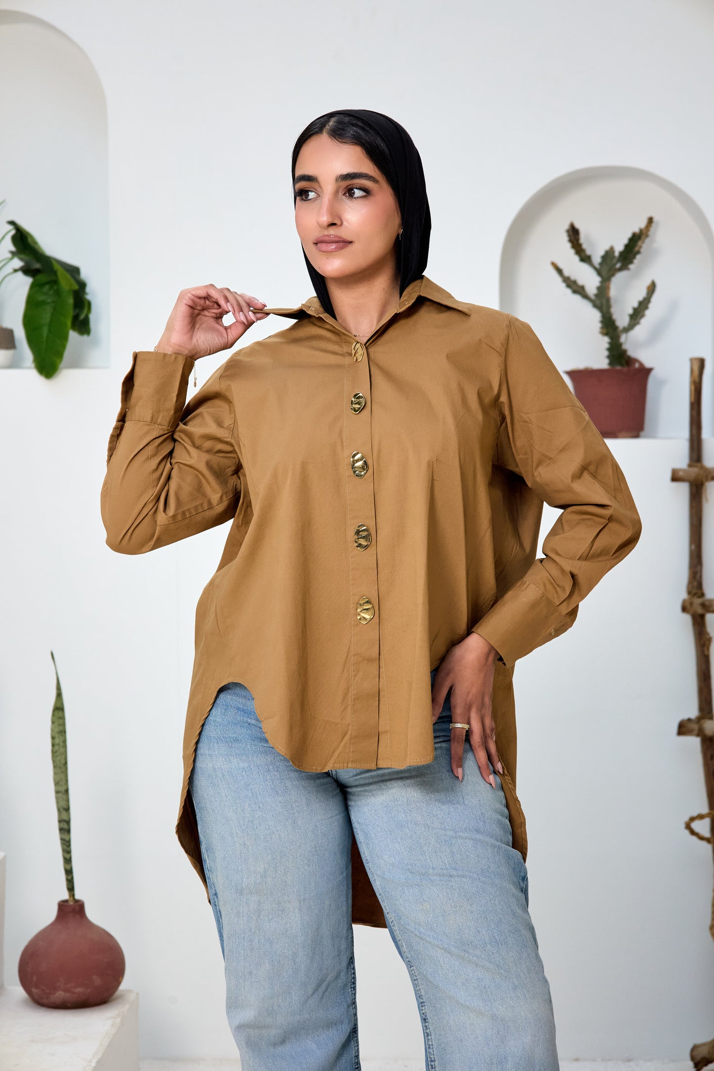 Golden Button Shirt