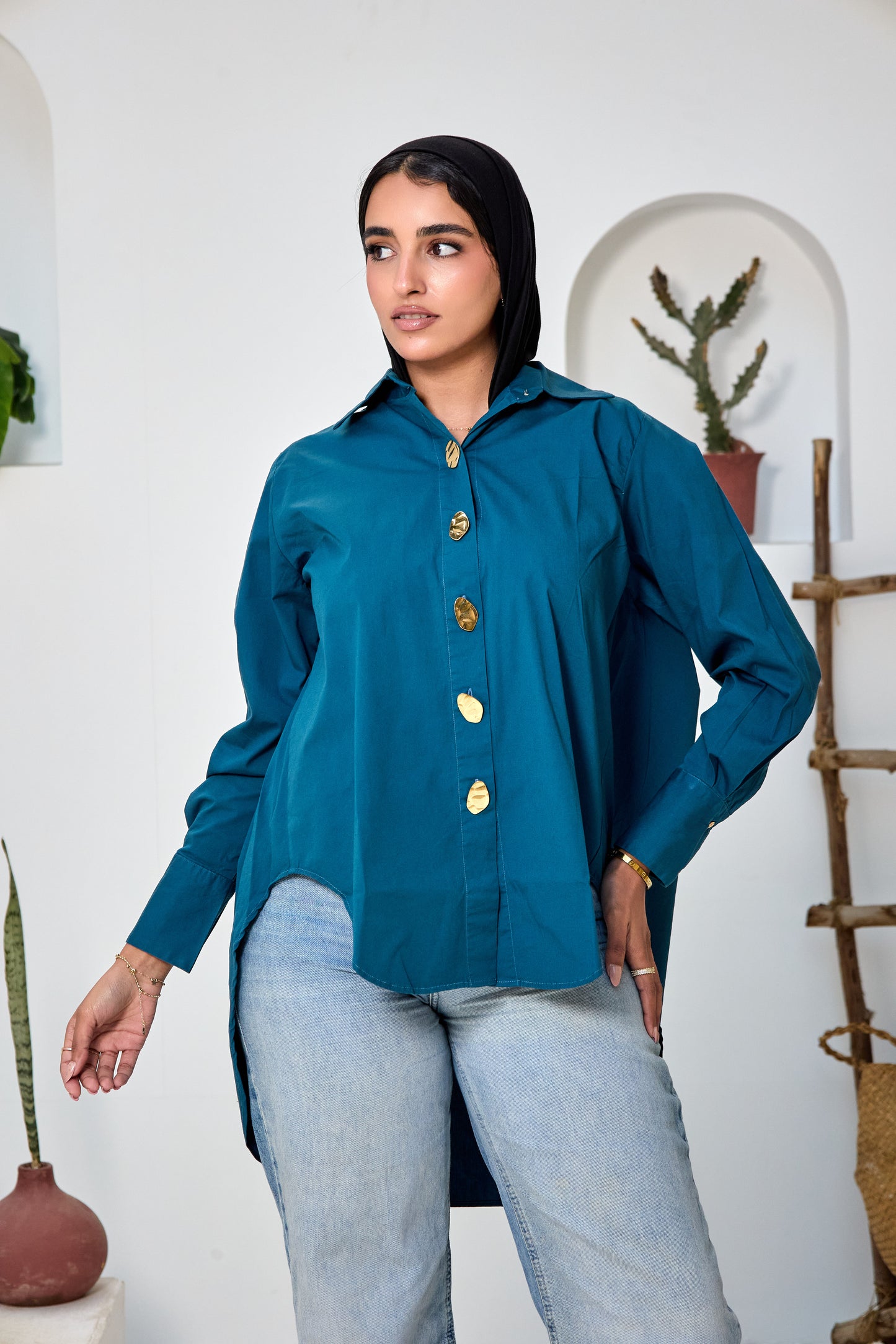 Golden Button Shirt