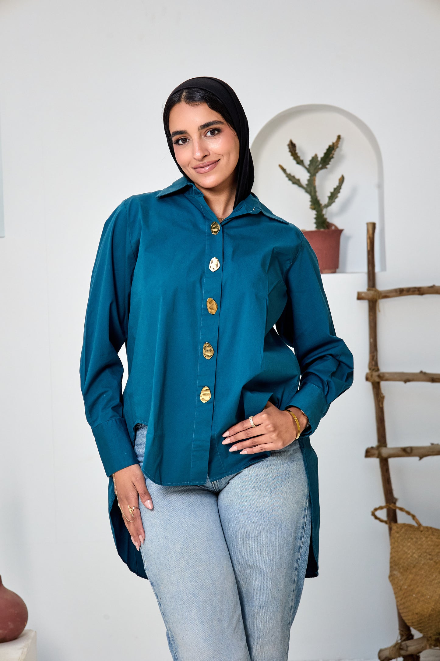 Golden Button Shirt