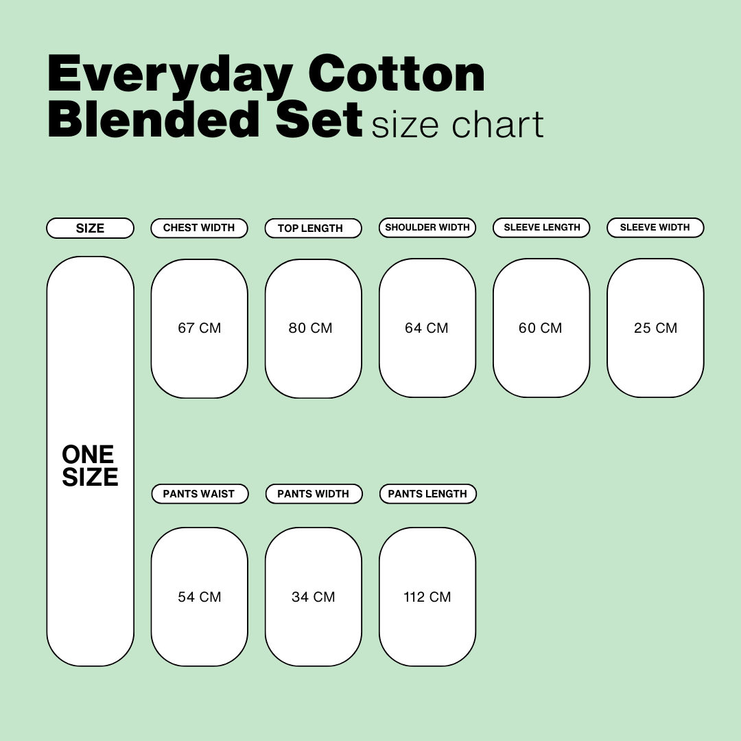 Everyday Cotton Blended Set