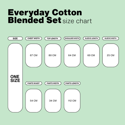 Everyday Cotton Blended Set