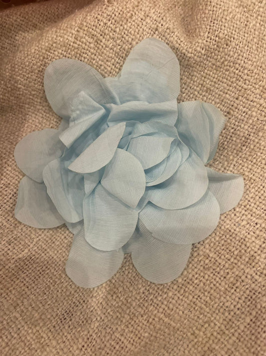 baby-blue flower pin