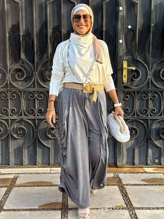 Boho Pants In Grey