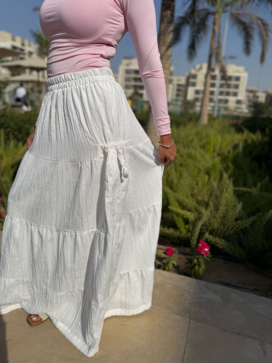 Summer Skirt In white
