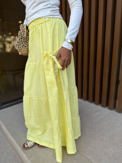 Summer Skirt In Yellow