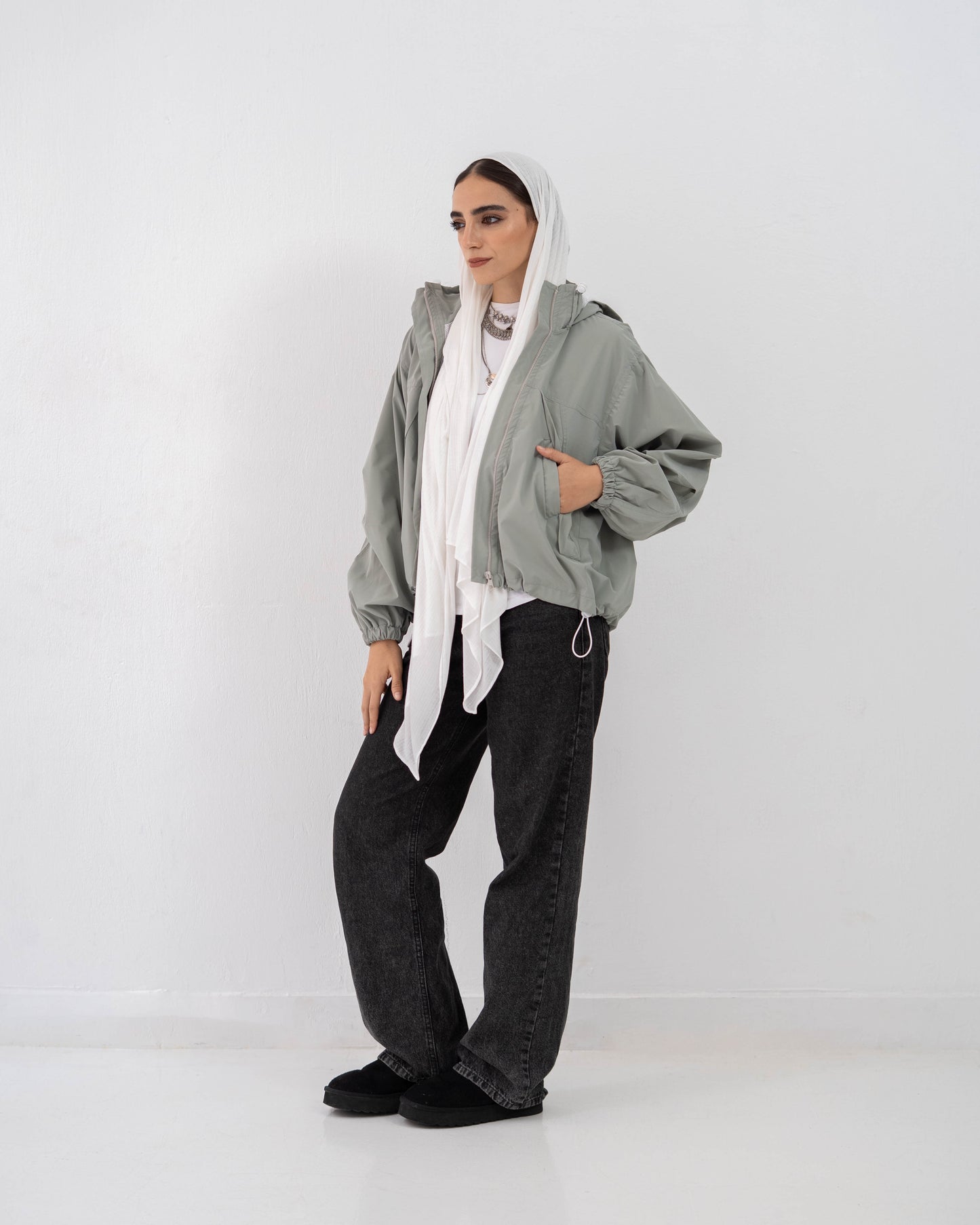 Go-To Jacket In Sage