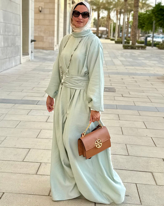 Jumpsuit in light mint