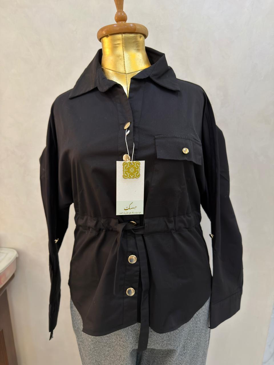 1 Pocket Casual Shirt with belt