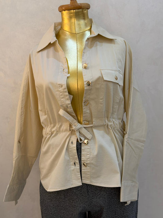 1 Pocket Casual Shirt with belt