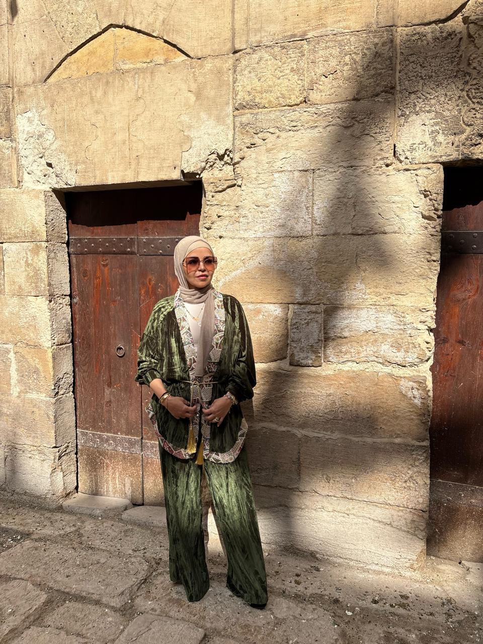Noor Olive Modest Set