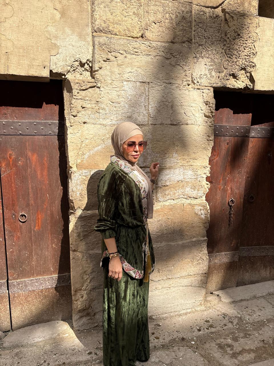 Noor Olive Modest Set