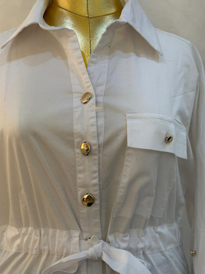 1 Pocket Casual Shirt with belt