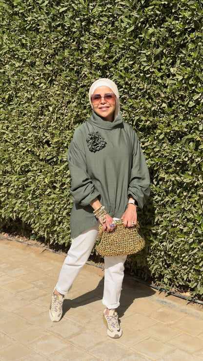 Turtleneck top