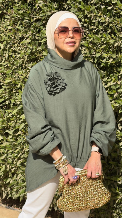 Turtleneck top