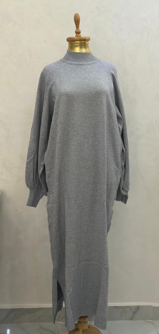 Long Wool Dress